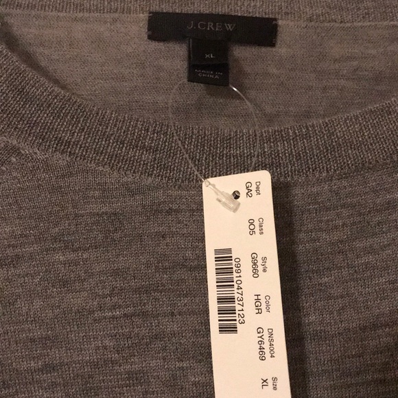 J. Crew Collection crewneck with layered lamé * XL - Picture 3 of 4